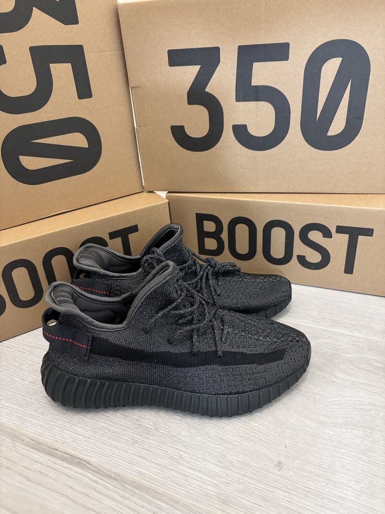 Yeezy 350 Black Static_Premium Quality