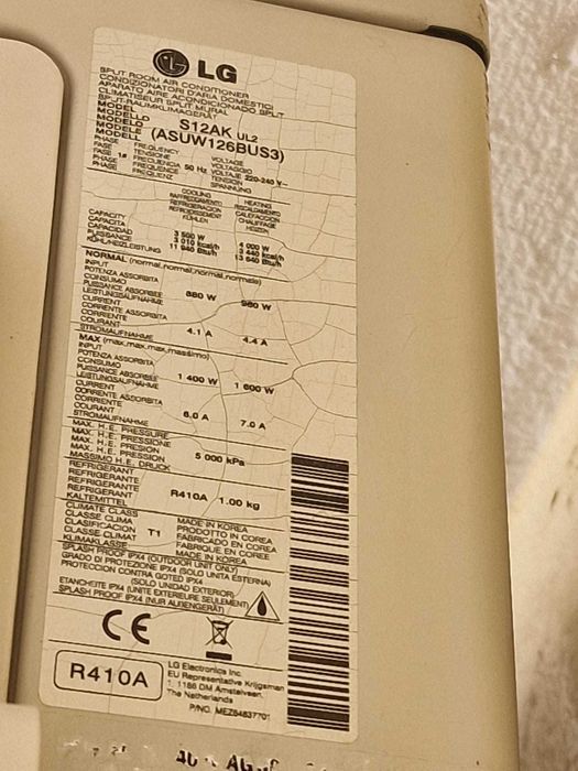 LG Inverter V 12000BTU