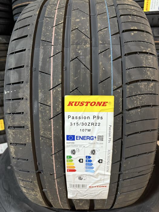 285/35ZR22 106W XL 315/30/ZR22 107W Летен Спорт Пакет KUSTONE НОВ ДОТ