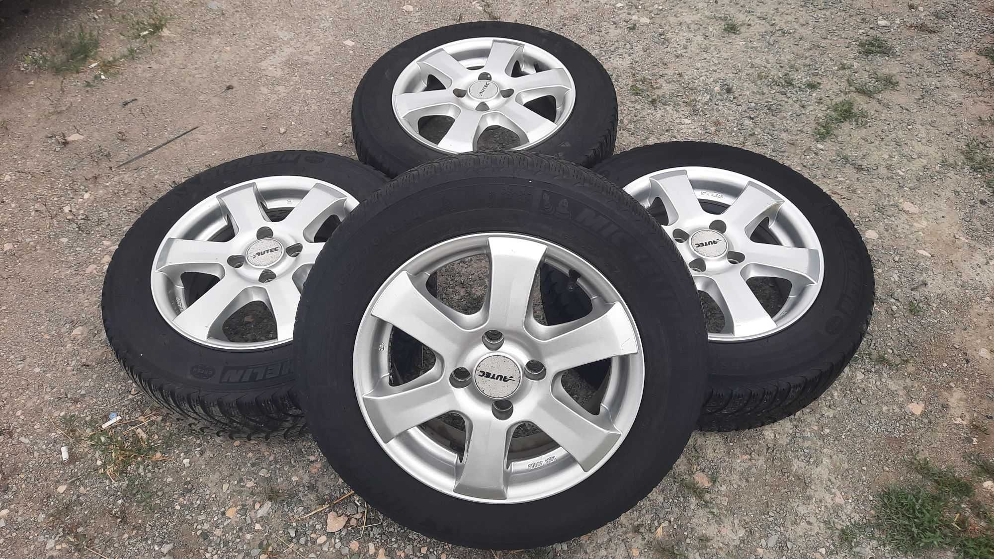 Алуминиеви джанти 4х100 AUTEC 14 цола