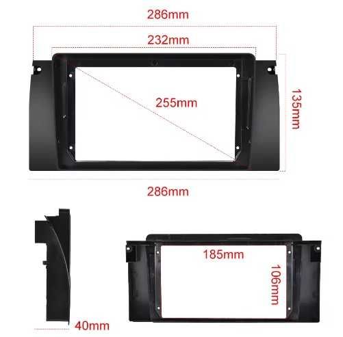 Dvd auto BMW E39 1999-2005 cu Android 11, ecran 9