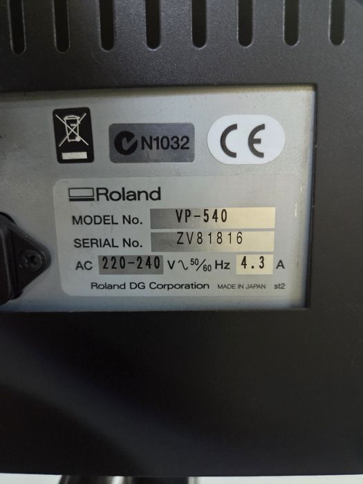 Roland vp-540 CUTTER