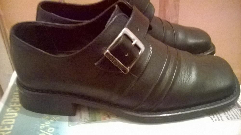pantofi piele negrii Denis ca noi