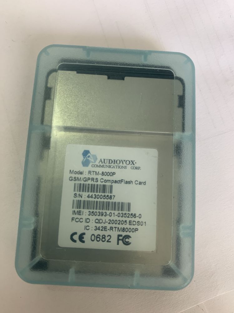 Gsm compact flash adapter