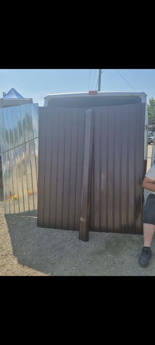 Tablă cutată zincată și Colorată