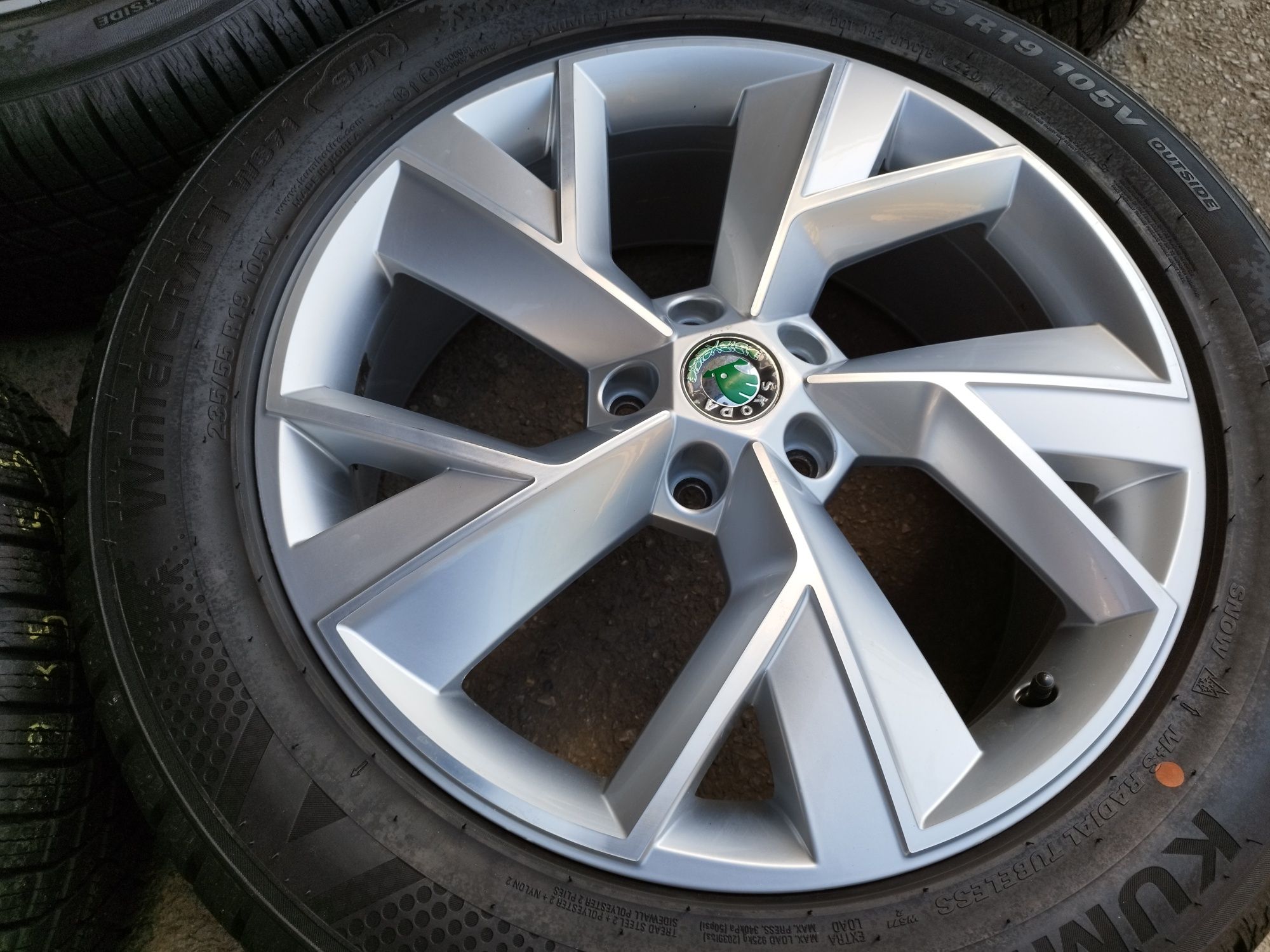 19" оригинални алуминиеви джанти за Skoda Kodiaq