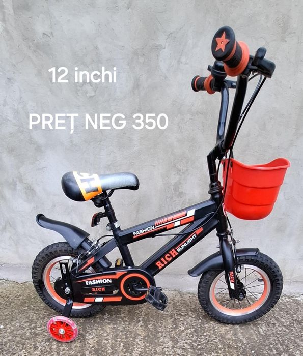 Bicicleta de copii 12 și 14 inchi
