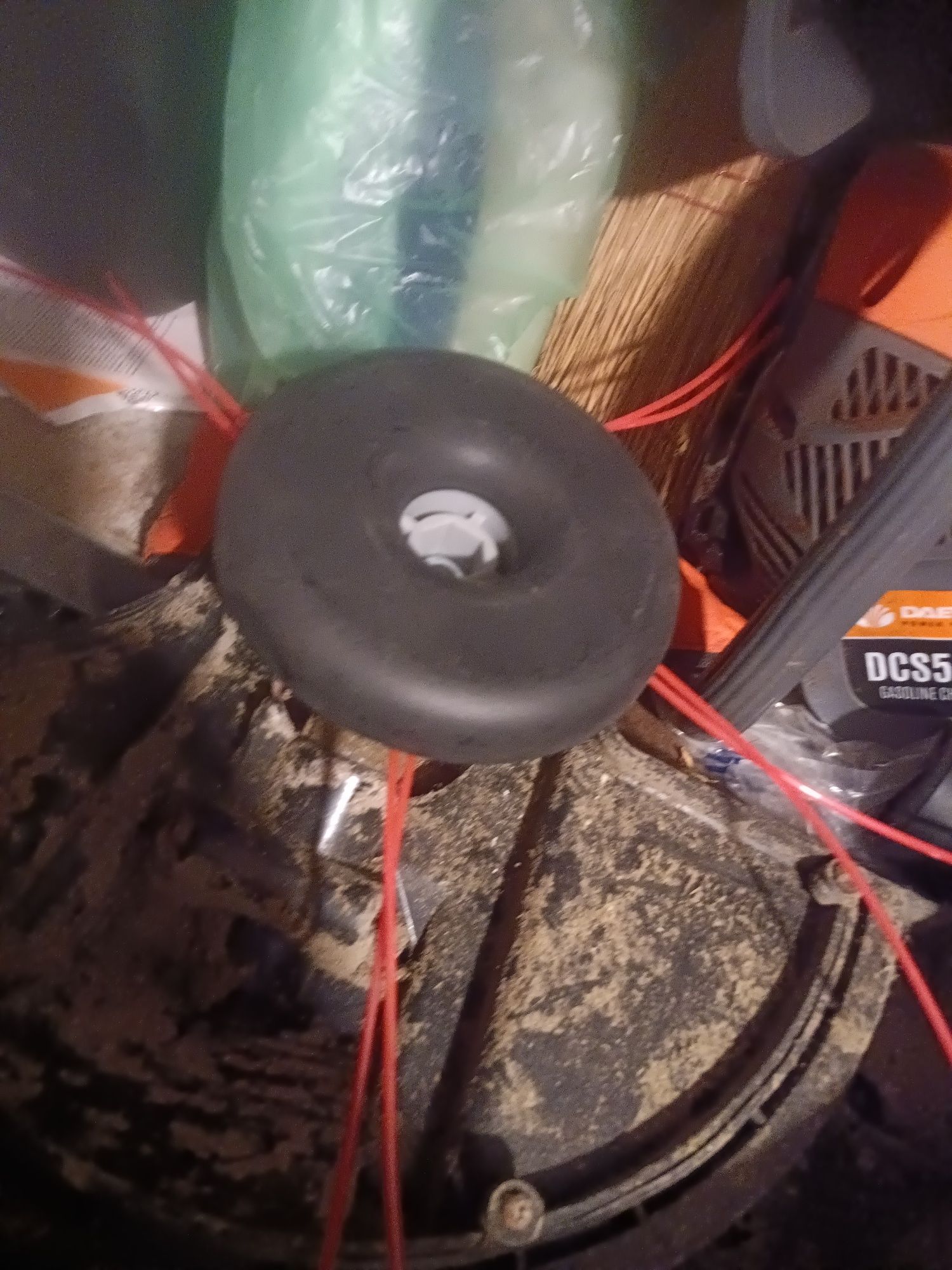 Електрическа коса с нож и корда RAIDER RD-EBC02 1200 W/42см.