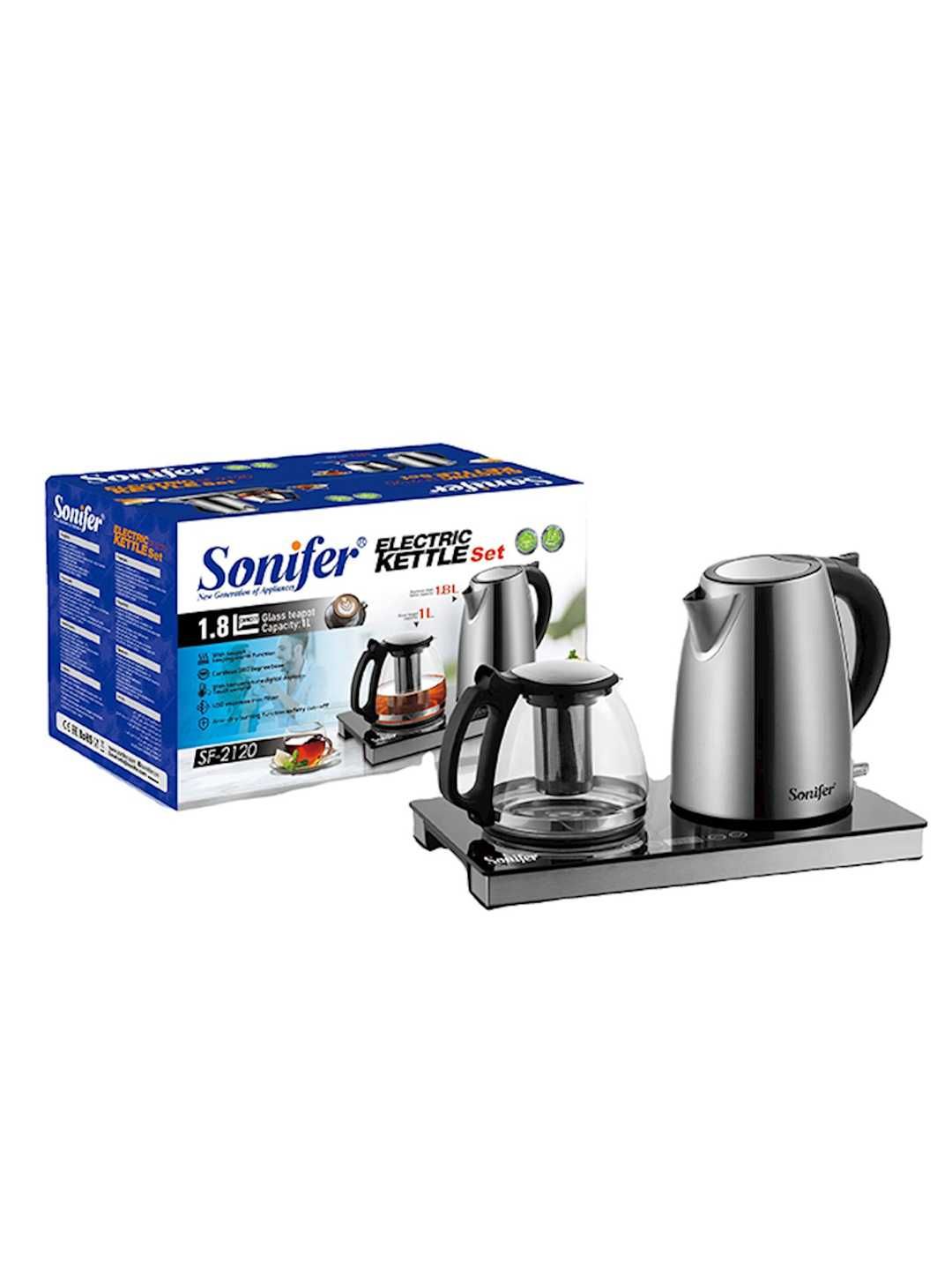 чайник из нержавеющей стали с сенсорным управлением Sonifer SF-2120