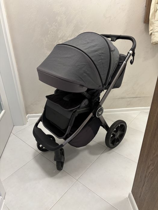 Бебешка количка 2в1 Quick 4.0 Iron Graphite - Muuvo