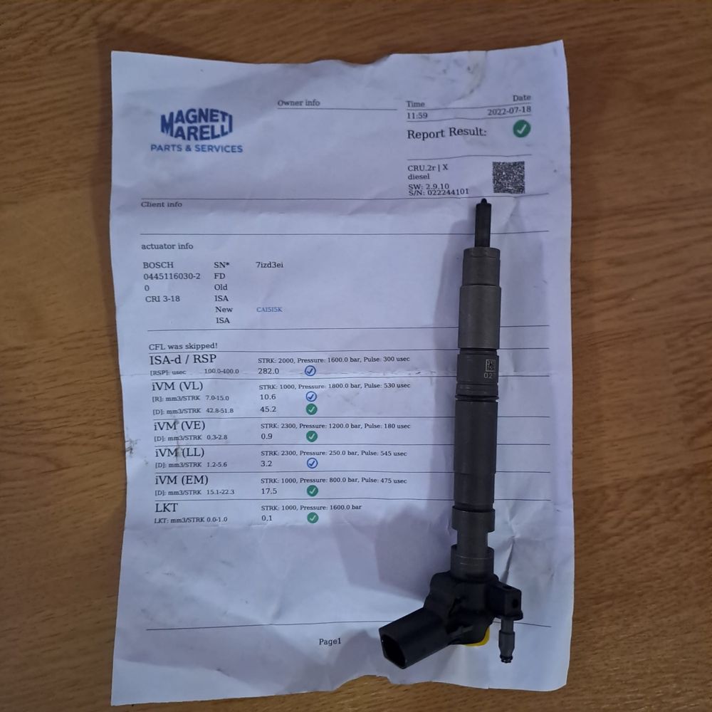 Injector Injectoare Audi A4 B8 2.0 TDi 143 cai CAGA