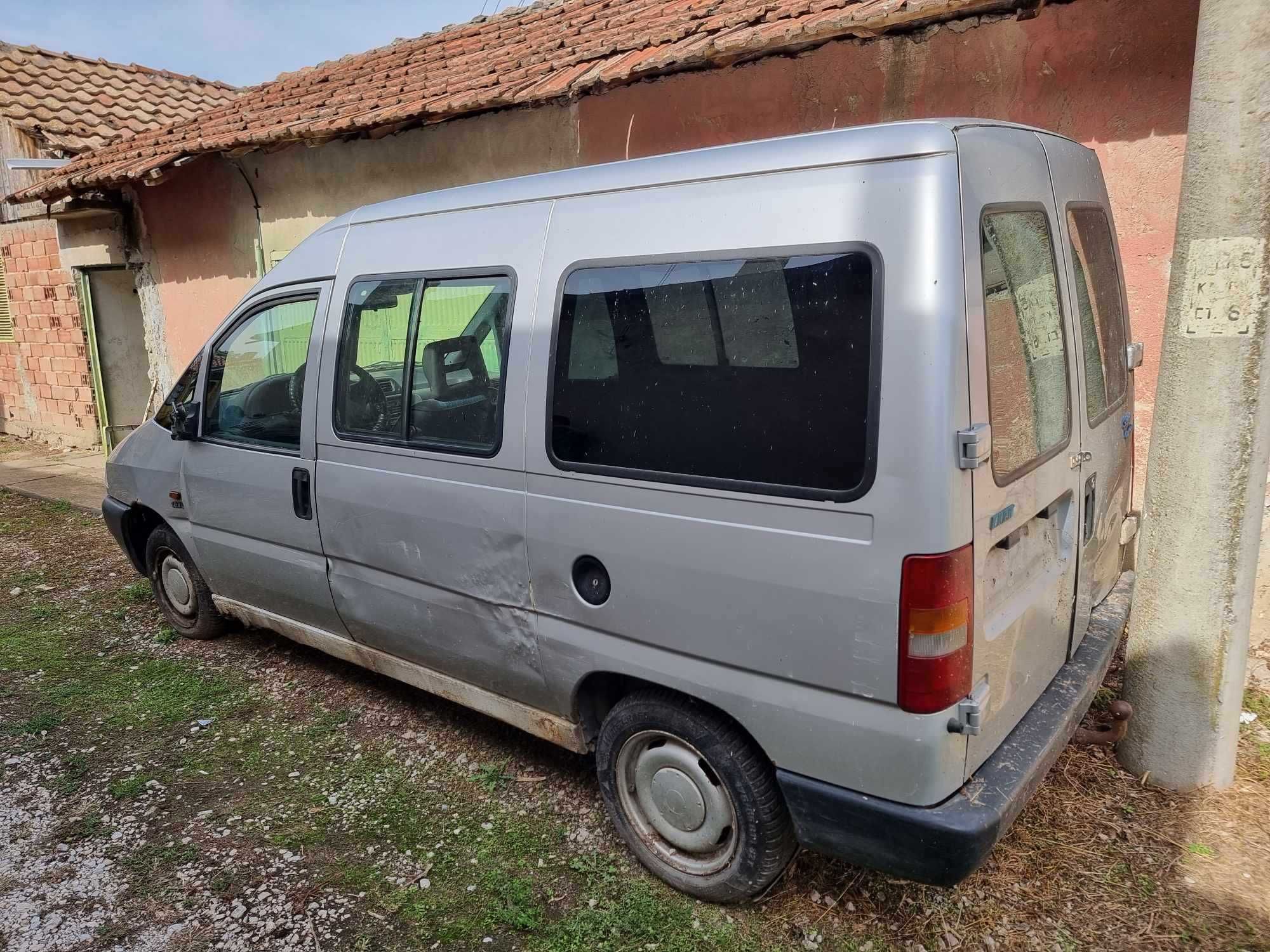 Fiat Scudo 1.9 TDI /Климатик /Теглич /ел стъкла/ На части
