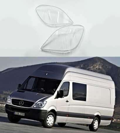 Mercedes Sprinter капак фар стъкло капаци фарове крушки спринтер xenon