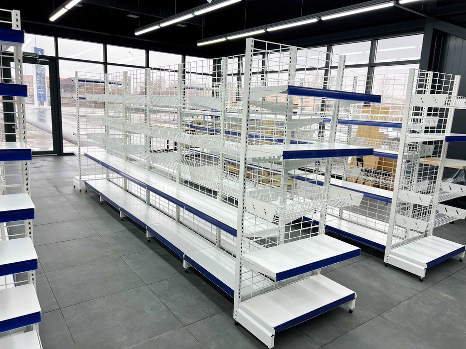 Торговые стеллажи и витрины, оборудование для бизнеса, metall tokcha