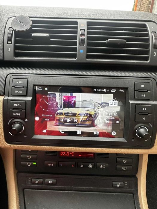 Navigatie Android 15 Dedicata BMW E46 1-12GB RAM - QLed CarPlay DSP 4G