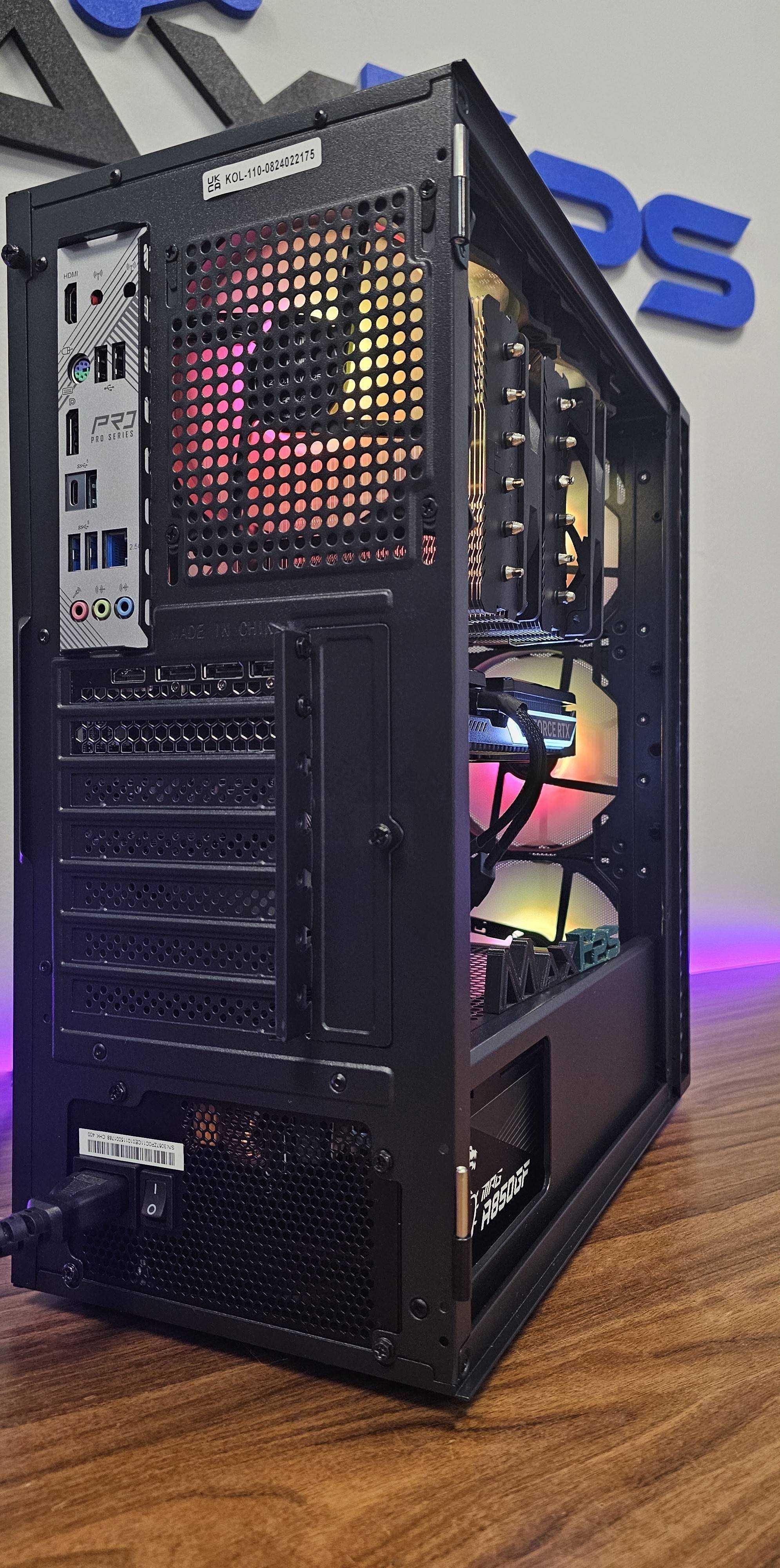 Ново! RTX 4060TI, Intel i7-14700КF, 32GB RAM, 1TB, Геймърски компютър!