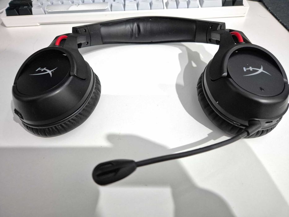 Casti gaming HyperX Cloud Flight, Wireless, PC PS4, Negru