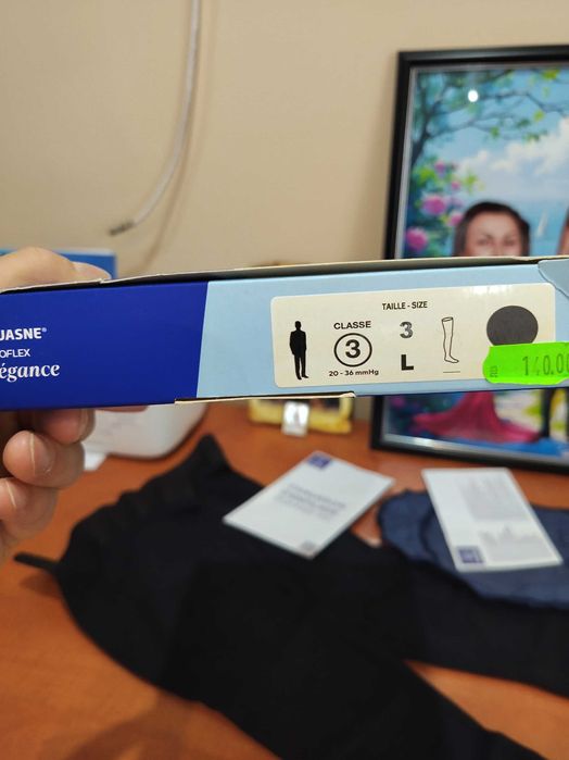 Стягащи чорапи нови