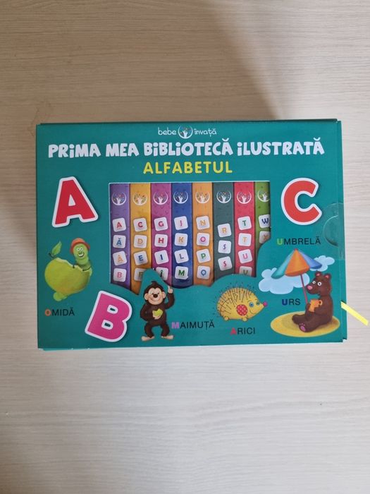 Cutie NOUĂ prima mea biblioteca ilustrată - alfabetul
