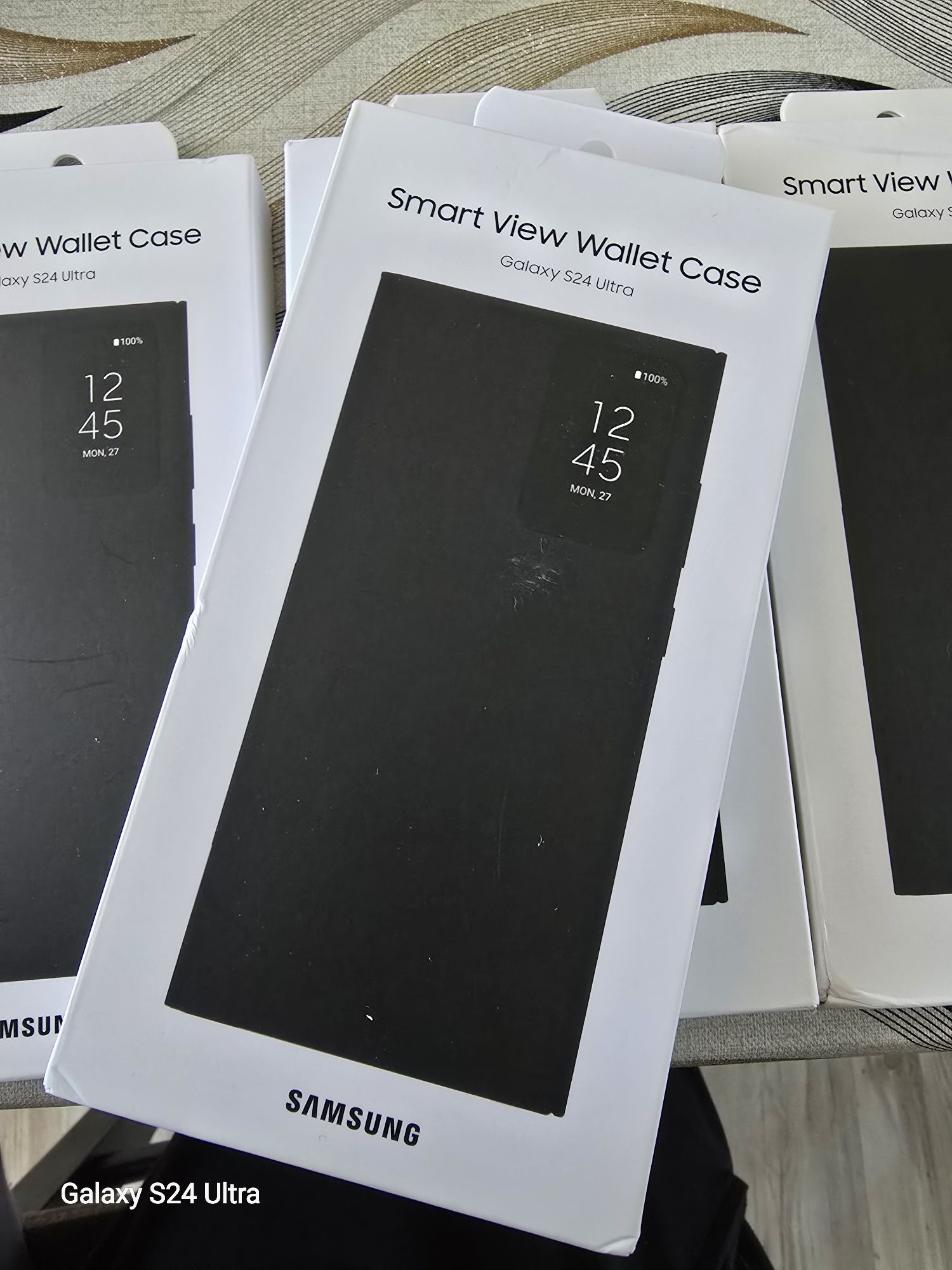 Калъф Smart view wallet case Samsung S24 Ultra черен