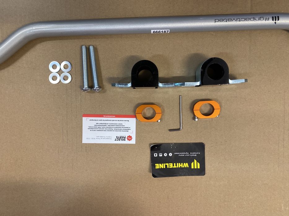 Стабилизиращи щанги Whiteline и Eibach