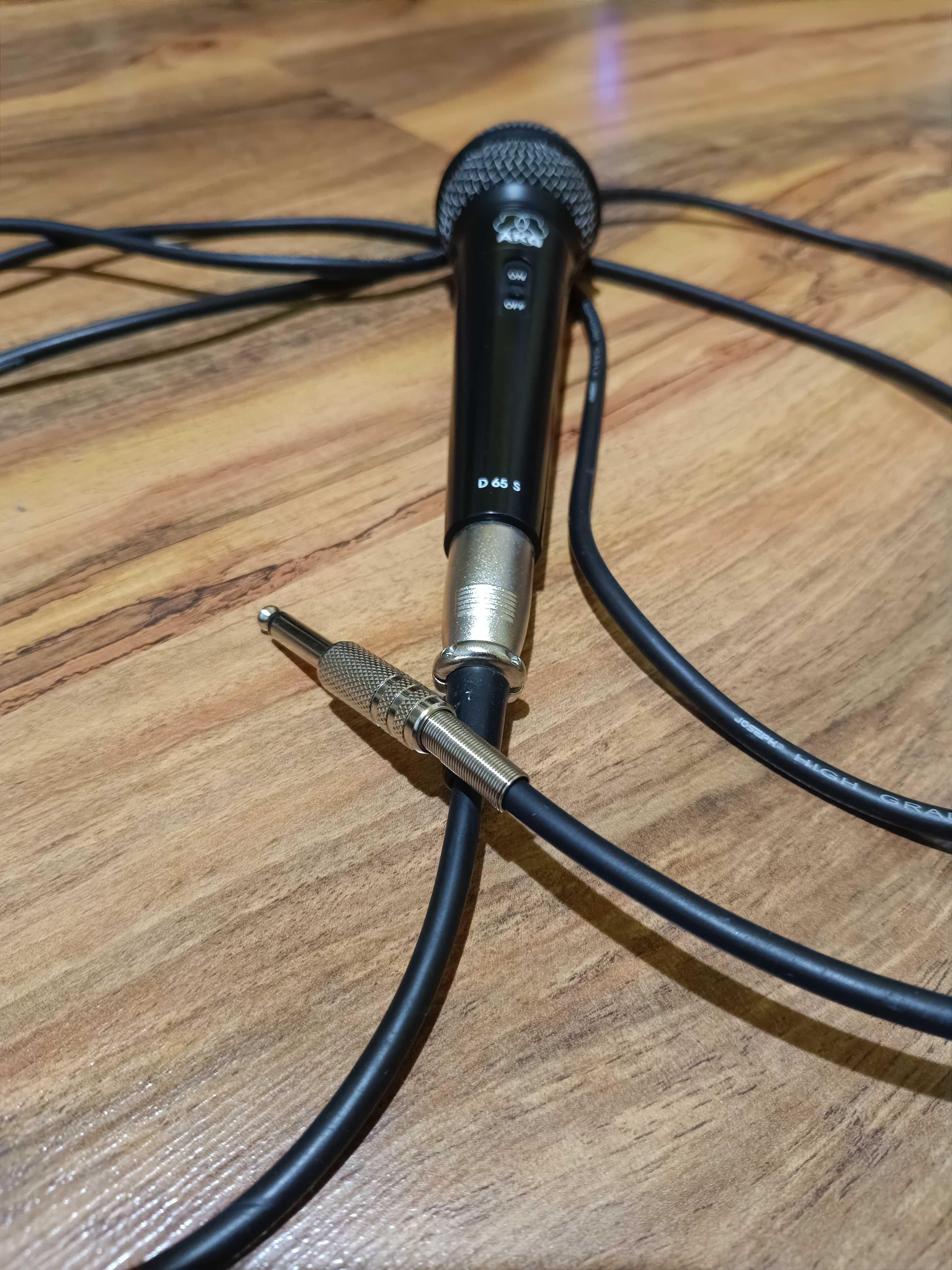 Микрофон AKG d65s АКГ Д 65 С AKG D 65 S Dynamic Cardioid Microphone