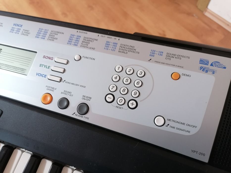Yamaha YPT-200 pian digital orga electronică