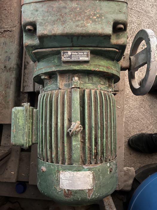 Pompă industrială NETZSCH NES 60 A cu motor 4 kW și reductor