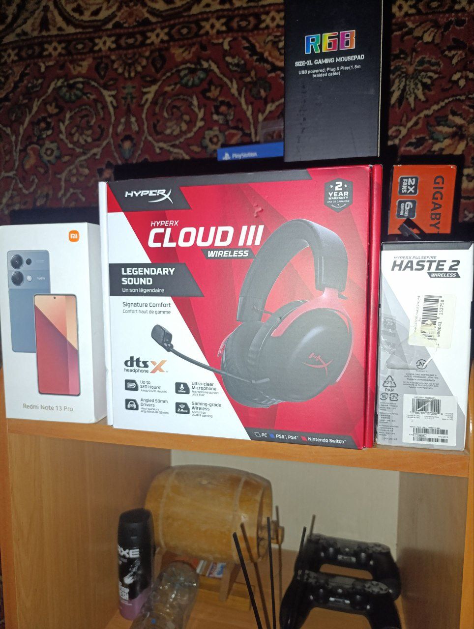 Продаются наушники HyperX Cloud III Wireless