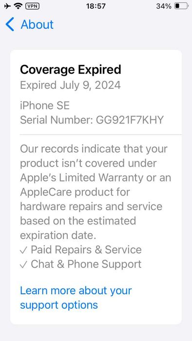 Продавам iPhone SE gen 3, 128 Gb