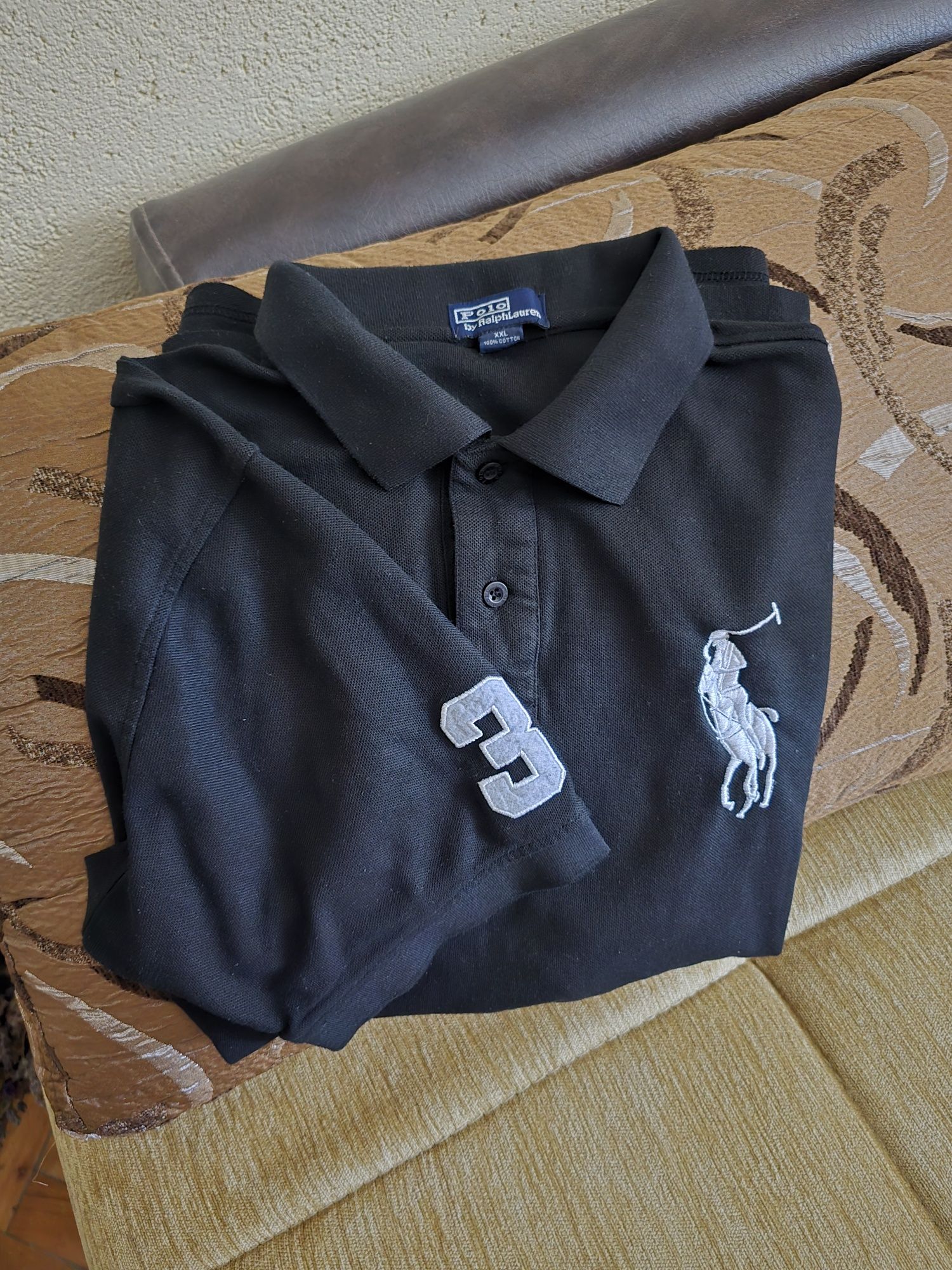 Мъжка тениска с яка Polo Ralph Lauren
