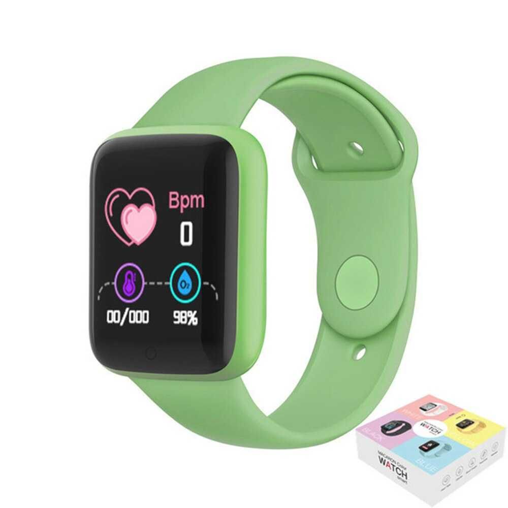 8цвятa Смарт гривна часовник Smart Watch калории кръвно крачкомер пулс