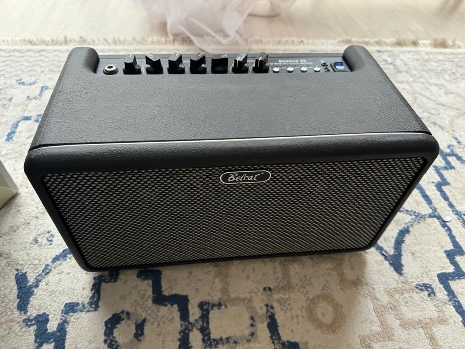 Продаем электронную гитару с комбоусилителем