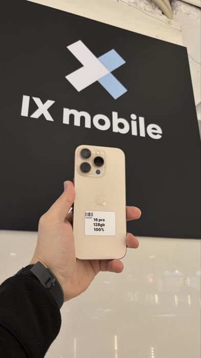 iphone 16 pro 128 gb 100%