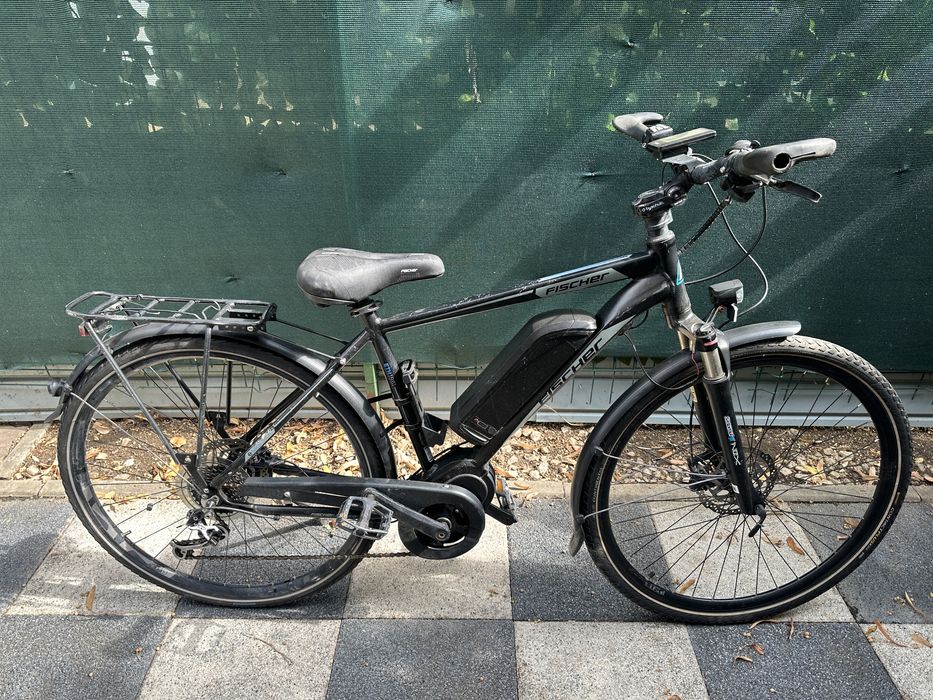 Bicicleta electrica Fischer Bafang 500wh curierat