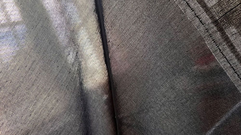 10 бр. Черни пердета 145 х 300 см (завеси)