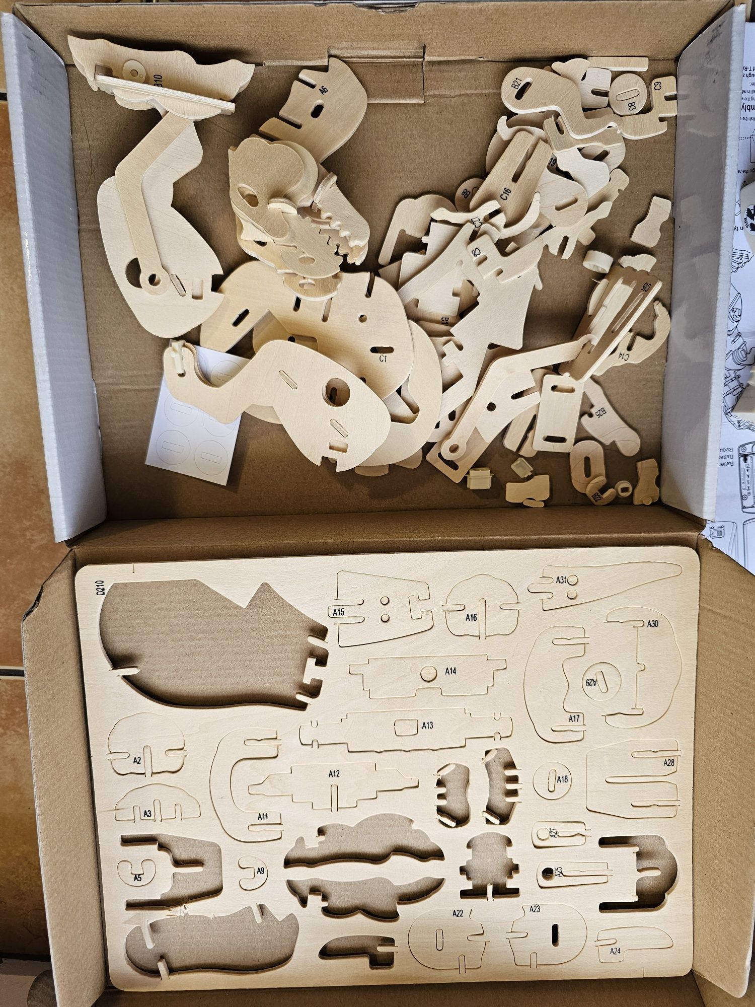 Robotime Puzzle 3D lemn T- Rex