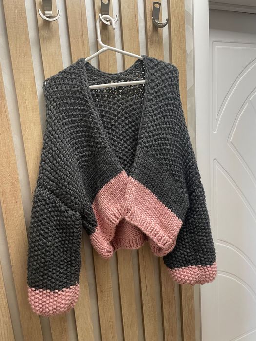 Дамска жилетка в сиво