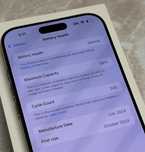 Apple iPhone 16 Pro Max - 256 GB - Natural Titanium (Unlocked) 98% BAT