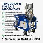 Tencuieli mecanizate amenajări interioare
