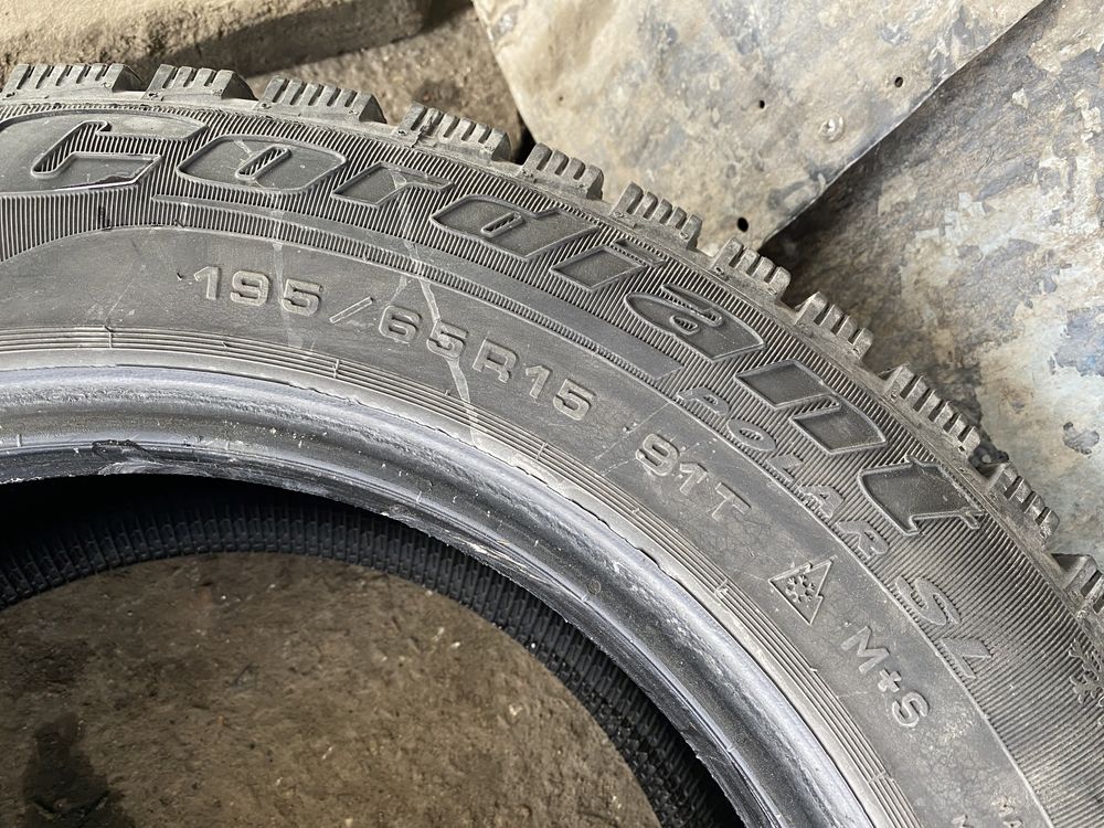 Продам шины 195/65 R15 Cordiant в отличном состоянии