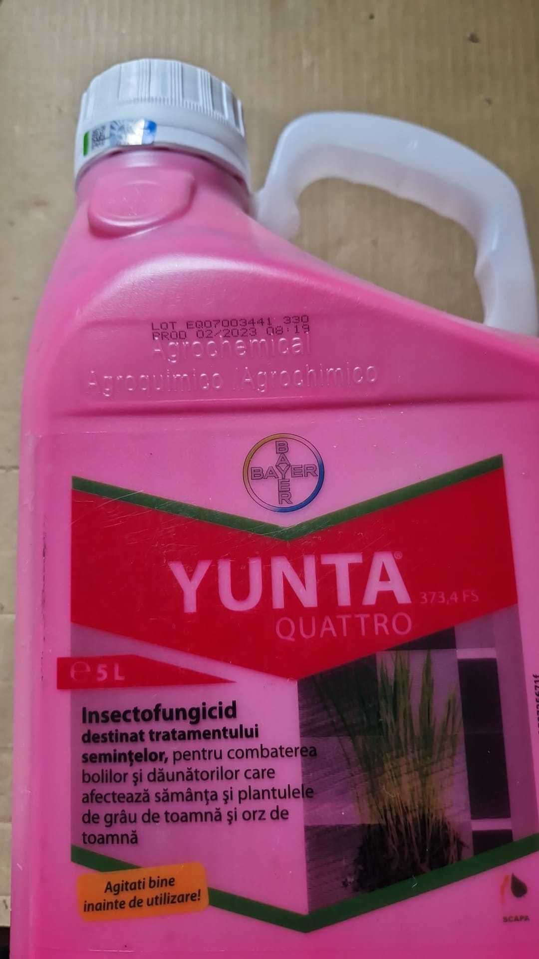 Yunta Quattro 373.4 FS tratament sămânță GRAU,ORZ,SECARA, ETC