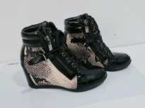 Botine piele lucioase 36