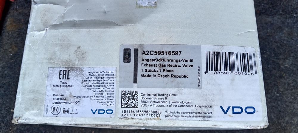 EGR NOU Aștept oferta.,,123