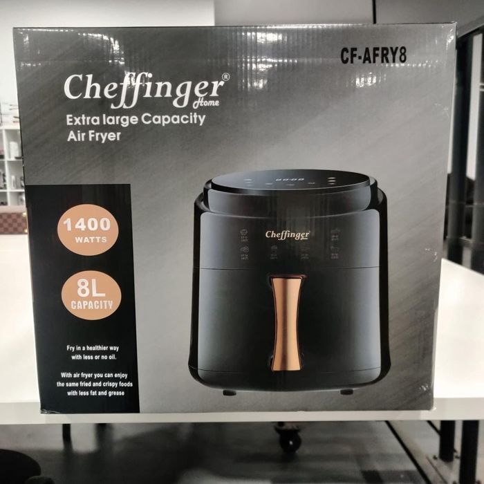 Дигитален въздушен фритюрник Cheffinger Led Air Fryer 1400W - 8L CF-AF