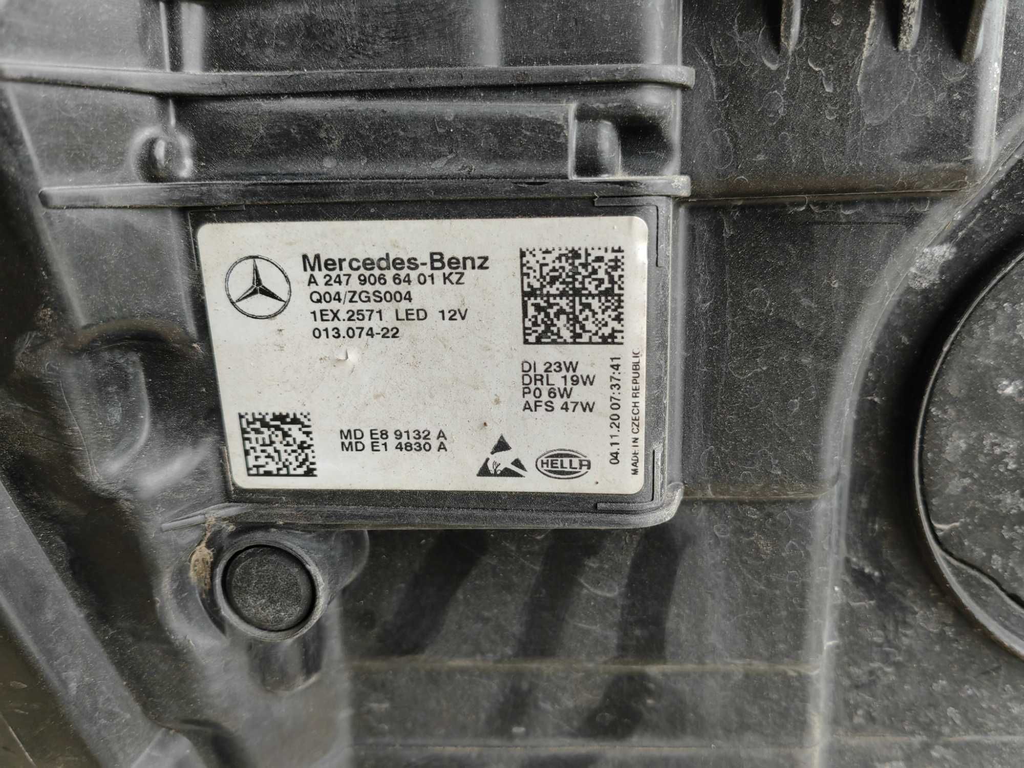 Фар Mercedes GLA W247 LED десен / Фар Мердесея ГЛА W247 Оригинален