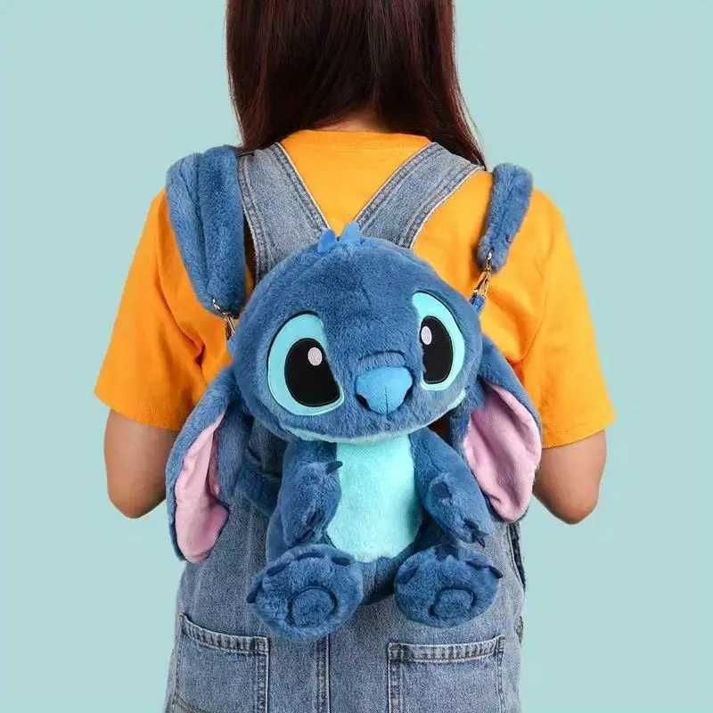Детска раница плюшена чанта Лило и Стич Disney Lilo & Stitch 3 модела