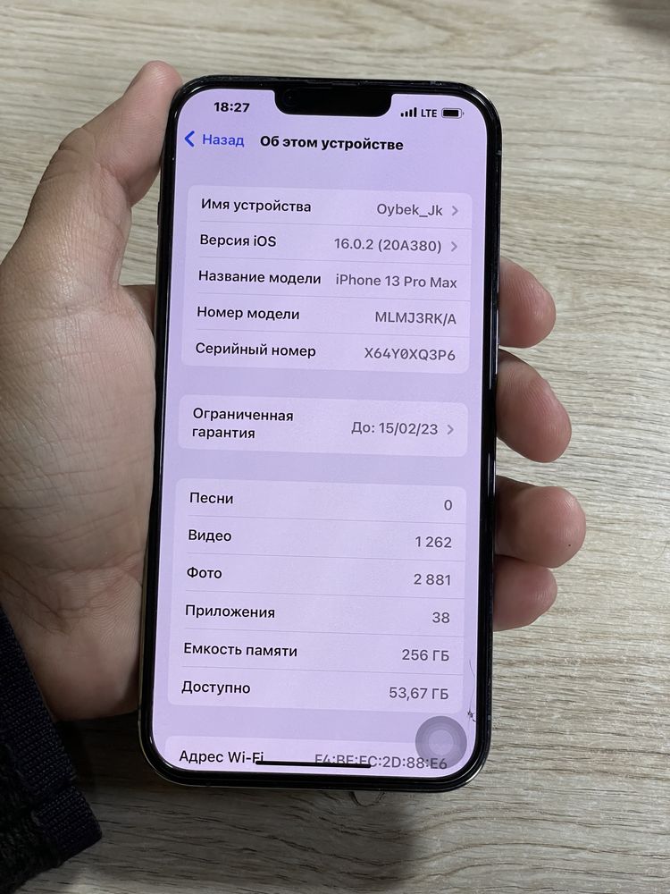 Iphone 13 Pro Max 256 Gb