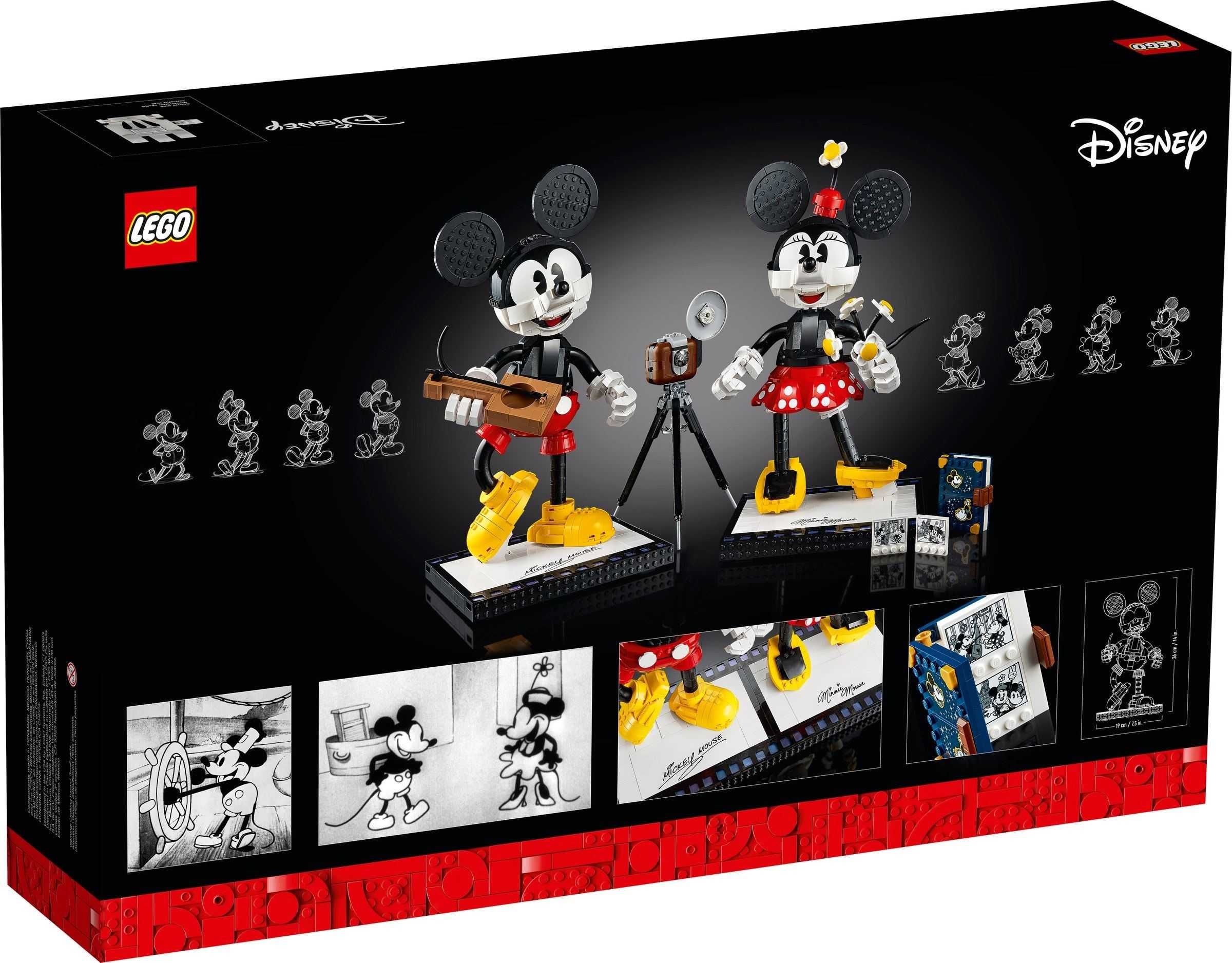 LEGO Disney - Mickey Mouse & Minnie Mouse Buildable Characters 43179