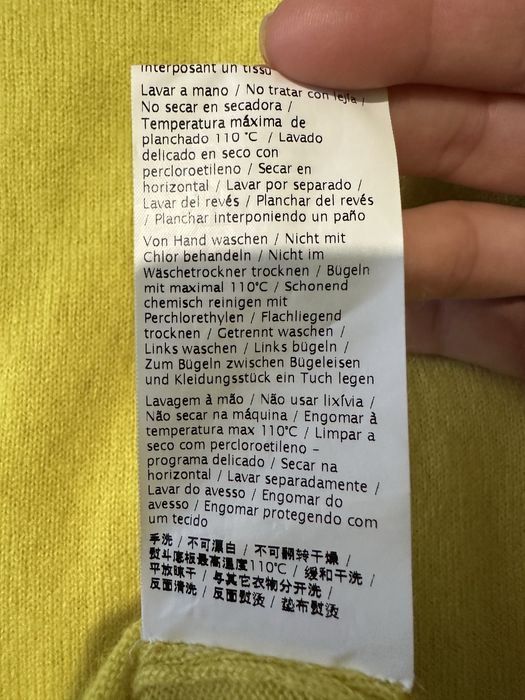 Оригинален пуловер Who’s Who Milano 100% кашмир